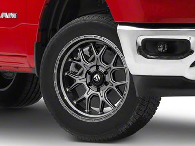 Fuel Wheels Tech Matte Anthracite 6-Lug Wheel; 20x9; 20mm Offset (19-25 RAM 1500)