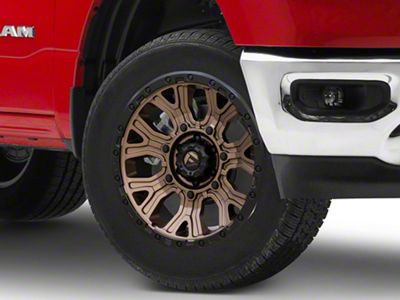 Fuel Wheels Traction Matte Bronze 6-Lug Wheel; 20x9; 1mm Offset (19-25 RAM 1500)