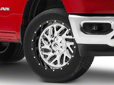 Fuel Wheels Triton Chrome 6-Lug Wheel; 20x10; -19mm Offset (19-25 RAM 1500)
