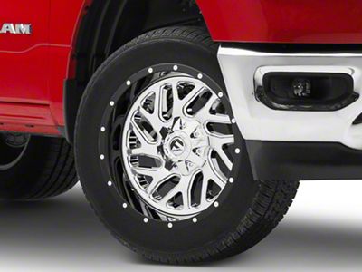 Fuel Wheels Triton Chrome 6-Lug Wheel; 20x10; -19mm Offset (19-24 RAM 1500)