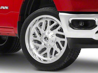 Fuel Wheels Triton Chrome 6-Lug Wheel; 22x10; -19mm Offset (19-25 RAM 1500)