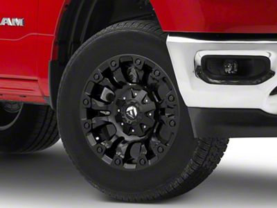 Fuel Wheels Vapor Matte Black 6-Lug Wheel; 18x9; 19mm Offset (19-24 RAM 1500)