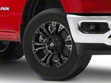 Fuel Wheels Vapor Matte Black Double Dark Tint 6-Lug Wheel; 18x9; 19mm Offset (19-25 RAM 1500)