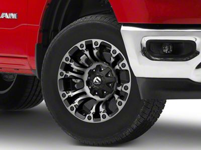 Fuel Wheels Vapor Matte Black with Gray Tint 6-Lug Wheel; 18x9; 19mm Offset (19-25 RAM 1500)