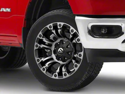 Fuel Wheels Vapor Matte Black with Gray Tint 6-Lug Wheel; 20x10; -18mm Offset (19-25 RAM 1500)
