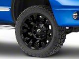 Fuel Wheels Vapor Matte Black 5-Lug Wheel; 22x10; 10mm Offset (02-08 RAM 1500, Excluding Mega Cab)