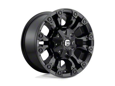 Fuel Wheels Vapor Matte Black 6-Lug Wheel; 22x12; -44mm Offset (19-25 RAM 1500)