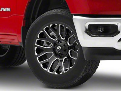 Fuel Wheels Warrior Gloss Black Milled 6-Lug Wheel; 20x10; -18mm Offset (19-25 RAM 1500)