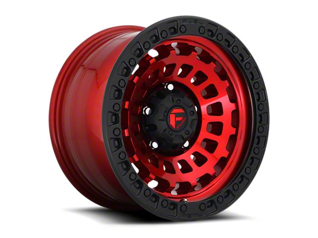 Fuel Wheels Zephyr Candy Red 6-Lug Wheel; 20x9; 1mm Offset (19-24 RAM 1500)