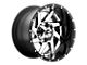Fuel Wheels Zephyr Matte Black 8-Lug Wheel; 18x9; -12mm Offset (06-08 RAM 1500 Mega Cab)