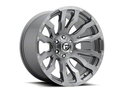 Fuel Wheels Blitz Platinum Brushed Gunmetal 8-Lug Wheel; 20x9; 1mm Offset (19-24 RAM 2500)