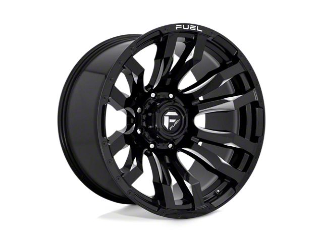 Fuel Wheels Clash Matte Black Double Dark Tint 8-Lug Wheel; 20x9; 20mm Offset (19-24 RAM 2500)