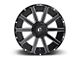 Fuel Wheels Contra Matte Black Milled 8-Lug Wheel; 20x9; 20mm Offset (19-24 RAM 2500)