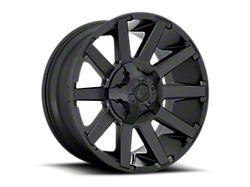 Fuel Wheels Contra Satin Black 8-Lug Wheel; 20x9; 20mm Offset (19-25 RAM 2500)