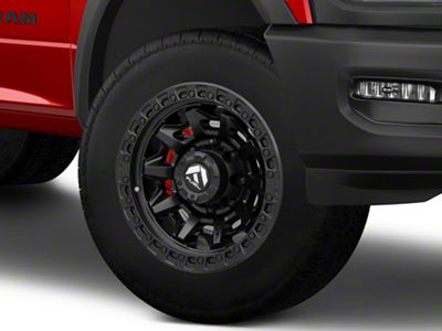 Fuel Wheels Covert Matte Black 8-Lug Wheel; 20x10; -18mm Offset (19-24 RAM 2500)
