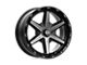 Fuel Wheels Flame Gloss Black Milled 8-Lug Wheel; 20x9; 20mm Offset (19-24 RAM 2500)