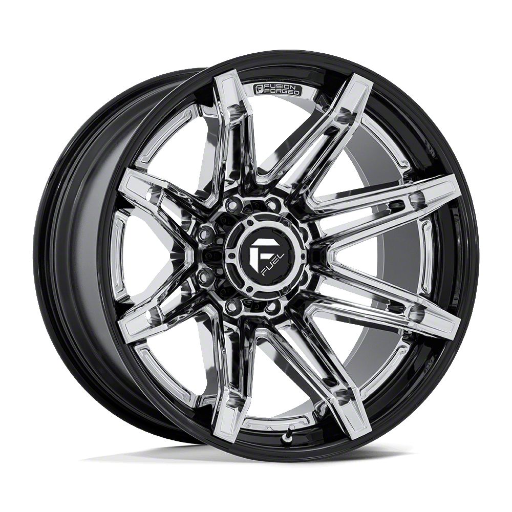 Fuel Wheels RAM 2500 Fusion Forged Brawl Chrome with Gloss
