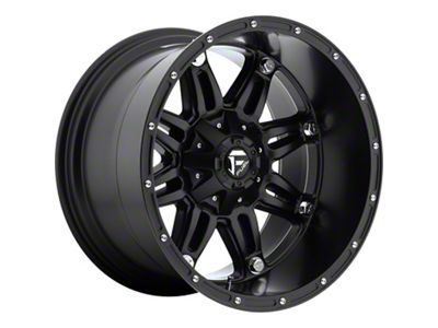 Fuel Wheels Hostage Matte Black 8-Lug Wheel; 20x12; -44mm Offset (19-24 RAM 2500)