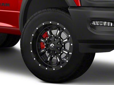 Fuel Wheels Krank Matte Black Milled 8-Lug Wheel; 20x10; -24mm Offset (19-24 RAM 2500)