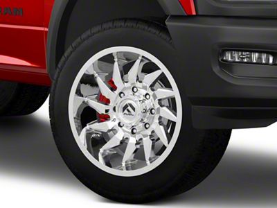 Fuel Wheels Saber Chrome 8-Lug Wheel; 24x12; -44mm Offset (19-24 RAM 2500)