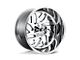 Fuel Wheels Triton Chrome 8-Lug Wheel; 24x12; -44mm Offset (19-24 RAM 2500)