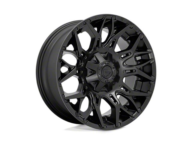 Fuel Wheels Twitch Blackout 8-Lug Wheel; 20x10; -18mm Offset (19-24 RAM 2500)