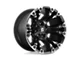Fuel Wheels Vapor Matte Black Gray Tint 8-Lug Wheel; 18x9; -12mm Offset (19-24 RAM 2500)