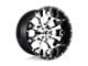 Fuel Wheels Assault Chrome with Gloss Black Lip 8-Lug Wheel; 20x10; -18mm Offset (19-24 RAM 3500 SRW)