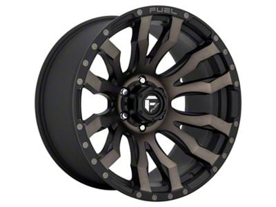Fuel Wheels Blitz Matte Black Double Dark Tint 8-Lug Wheel; 18x9; 20mm Offset (19-24 RAM 3500 SRW)