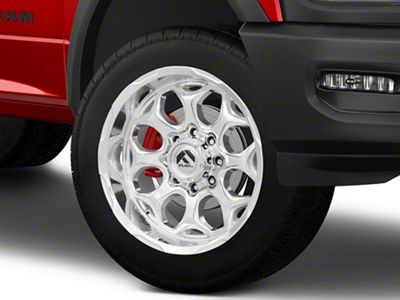 Fuel Wheels Scepter Polished Milled 8-Lug Wheel; 22x10; -18mm Offset (19-24 RAM 3500 SRW)