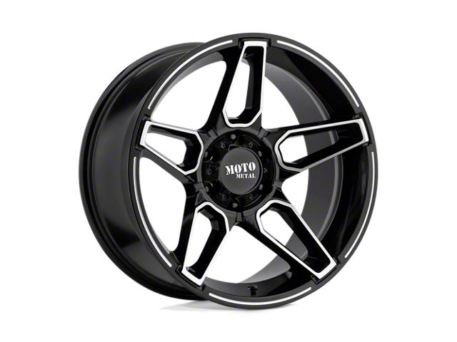 Fuel Wheels Twitch Blackout 8-Lug Wheel; 22x12; -44mm Offset (19-24 RAM 3500 SRW)