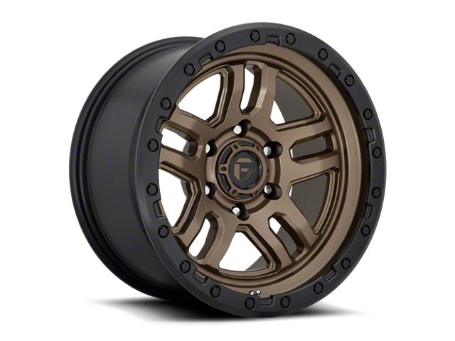 Fuel Wheels Ammo Matte Bronze 6-Lug Wheel; 18x9; 20mm Offset (19-23 Ranger)