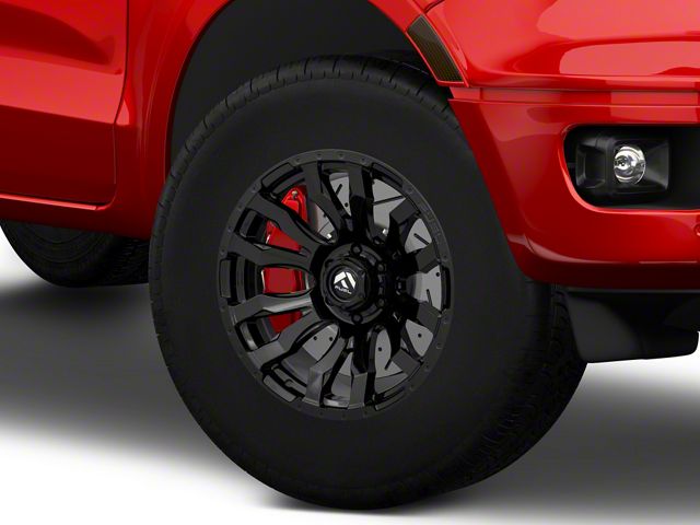 Fuel Wheels Blitz Gloss Black 6-Lug Wheel; 17x9; 1mm Offset (19-23 Ranger)