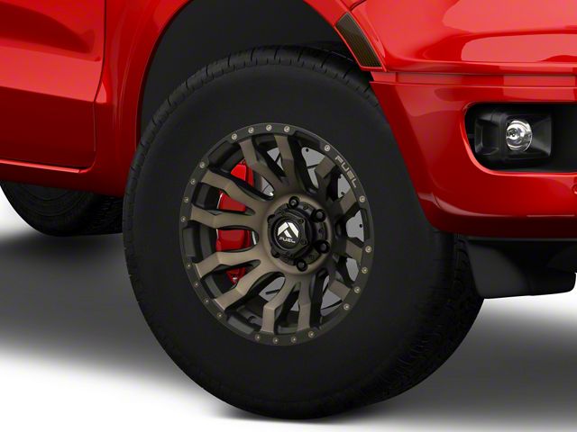 Fuel Wheels Blitz Matte Black with Dark Tint 6-Lug Wheel; 17x9; -12mm Offset (19-23 Ranger)