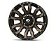 Fuel Wheels Blitz Matte Black with Dark Tint 6-Lug Wheel; 17x9; -12mm Offset (19-23 Ranger)