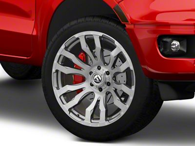 Fuel Wheels Blitz Platinum Brushed Gunmetal 6-Lug Wheel; 22x10; -18mm Offset (19-23 Ranger)