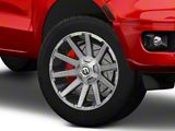 Fuel Wheels Contra Platinum Brushed Gunmetal 6-Lug Wheel; 20x9; 19mm Offset (19-23 Ranger)