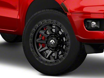 Fuel Wheels Covert Matte Black 6-Lug Wheel; 20x10; -18mm Offset (19-23 Ranger)