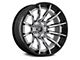 Fuel Wheels Fusion Forged Burn Chrome with Gloss Black Lip 6-Lug Wheel; 22x12; -44mm Offset (19-23 Ranger)