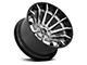 Fuel Wheels Fusion Forged Burn Chrome with Gloss Black Lip 6-Lug Wheel; 22x12; -44mm Offset (19-23 Ranger)