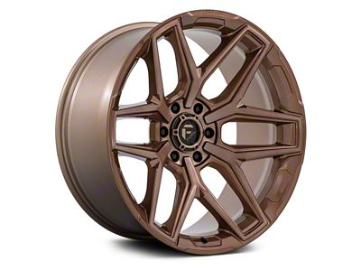Fuel Wheels Fusion Forged Flux Platinum Bronze 6-Lug Wheel; 17x9; 1mm Offset (19-23 Ranger)