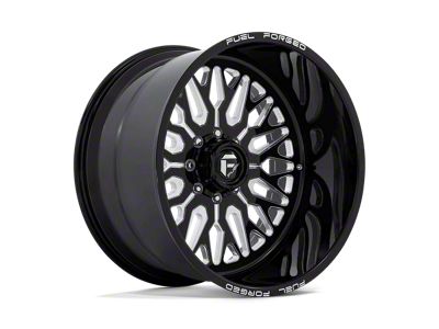 Fuel Wheels Grin Gloss Black Milled 6-Lug Wheel; 20x14; -69mm Offset (24-26 Ranger)
