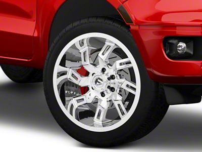 Fuel Wheels Lockdown Chrome 6-Lug Wheel; 22x10; -18mm Offset (19-23 Ranger)