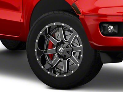 Fuel Wheels Maverick Gloss Black Milled 6-Lug Wheel; 20x10; -24mm Offset (19-23 Ranger)