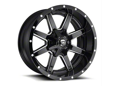 Fuel Wheels Maverick Gloss Black Milled 6-Lug Wheel; 20x14; -76mm Offset (19-23 Ranger)