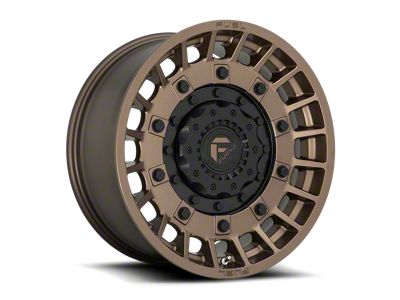 Fuel Wheels Militia Matte Bronze and Black 6-Lug Wheel; 17x9; 1mm Offset (19-23 Ranger)