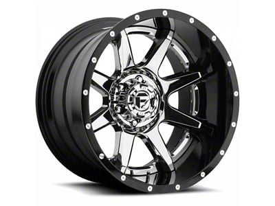 Fuel Wheels Rampage Chrome 6-Lug Wheel; 20x10; -19mm Offset (19-23 Ranger)