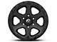 Fuel Wheels Ripper Matte Black 6-Lug Wheel; 18x9; 1mm Offset (19-23 Ranger)