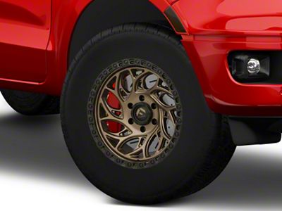 Fuel Wheels Runner OR Bronze with Black Ring 6-Lug Wheel; 17x9; -12mm Offset (19-23 Ranger)