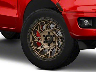 Fuel Wheels Runner OR Bronze with Black Ring 6-Lug Wheel; 20x9; 1mm Offset (19-23 Ranger)